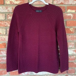 Plum Heavy Knit Sweater